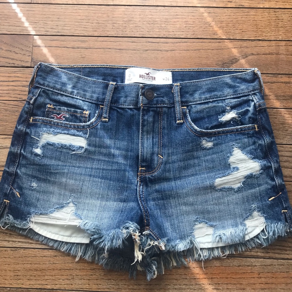 Hollister high rise shorts